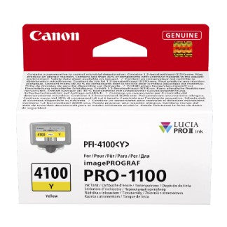 Canon Cartuccia Giallo Y PFI-4100 per Canon Pro-1100 Canon Cartuccia Giallo Y PFI-4100 per Canon Pro-1100